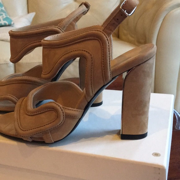 Balenciaga shoes size 37C beige suede - Picture 3 of 8